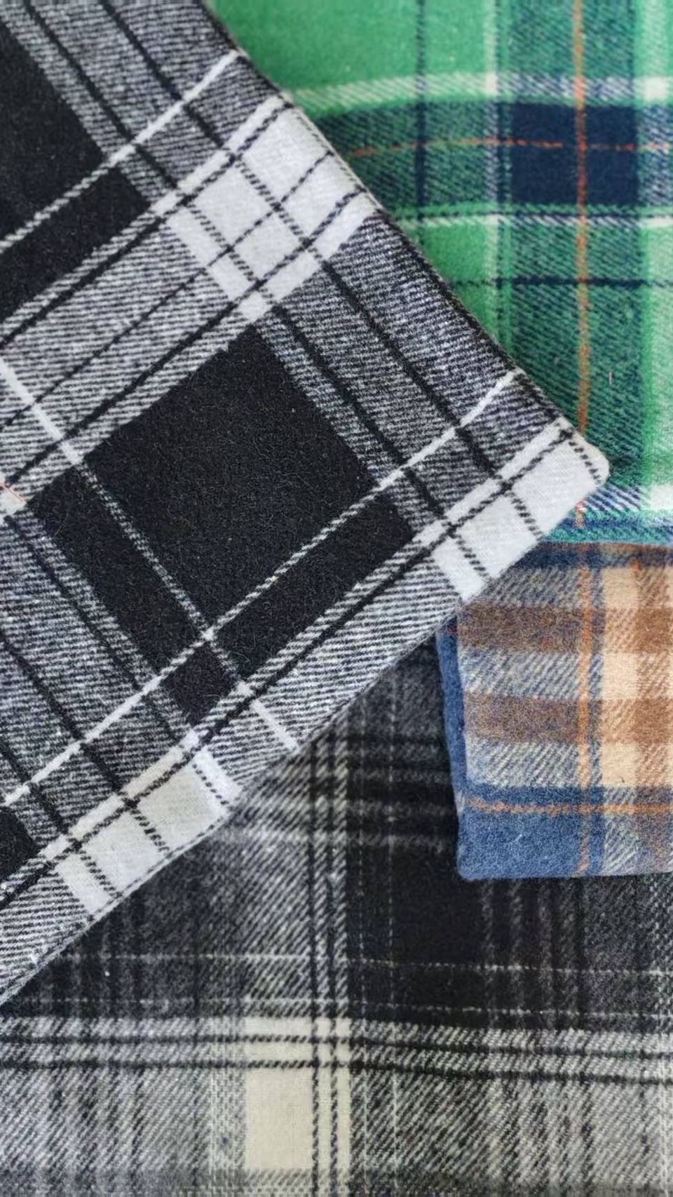Taiya Textile Premium T/C Y/D Wool-Like Woven Fabric