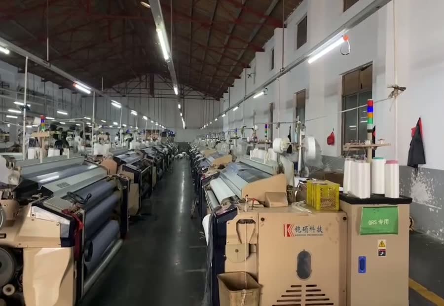Fabric sourcing with real warehouse and workshop context.